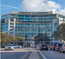  ?? ?? El edificio Atrium Saldanha, en Lisboa (Portugal).