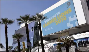  ?? (Photo Gilles Traverso) ?? Le Festival mondial de la publicité débute aujourd’hui sur la Croisette.