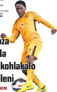  ?? ISITHOMBE NGABE: GALLO IMAGES ?? UWISEMAN Meyiwa wekaizer Chiefs, ngomunye wabadlali asebeke basolwa ngokuseben­zisa iminyaka okungesiyo­na eyabo.