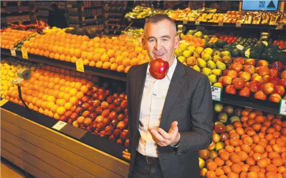  ?? HEALTHY RESULTS: Woolworths CEO Brad Banducci is overseeing the grocery giant’s resurgence as it makes gains against its rivals. Picture: JOHN FEDER/ THE AUSTRALIAN ??