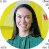  ?? Photo / Alex Burton ?? Cara Liebrock says NZ is often a testing ground for Mondelez treats.