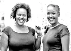  ??  ?? This undated handout photograph taken in 2018, and released by Paul Kariuki Munene on Aug 1, shows Kenyan publisher Angela Wachuka (Right) and author Wanjiru Koinange as they pose in Nairobi.