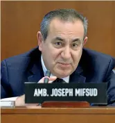  ??  ?? Scomparso Joseph Mifsud, docente maltese alla Link University di Roma, se ne perdono le tracce nel 2018