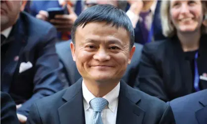  ?? Photograph: Ludovic Marin/AFP/Getty ?? China’s richest person, Jack Ma, started Alibaba 21 years ago in a one-bedroom flat.