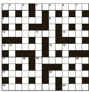 2-Speed Crossword