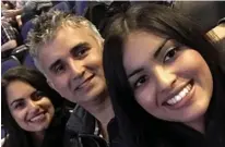  ??  ?? Devoted dad... PC Kumar with Monica, left, and Natasha