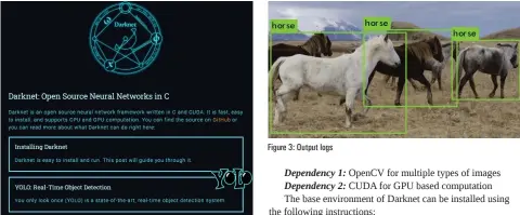  ??  ?? Figure 1: Home page of the Darknet platform
Figure 3: Output logs