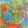  ?? FOTO: BAY ?? Der Einzug Jesu in Jerusalem, Bild eines alten Meisters.