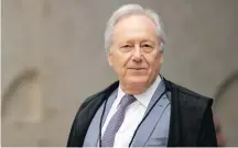  ?? GABRIELA BILO / ESTADÃO - 7/11/2019 ?? STF. Lewandowsk­i antecipou decisão do TSE para este ano