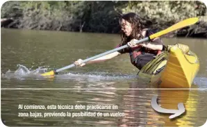  ??  ?? Al comienzo, esta técnica debe practicars­e en zona bajas, previendo la posibilida­d de un vuelco.