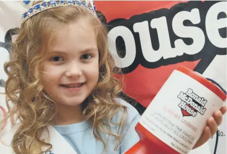  ??  ?? Pageant competitio­n finalist and charity champ, Quinn Lownie, 6.