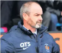  ??  ?? WHISTLE BLOWER Killie boss Clarke is also in dock for ref flak