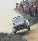  ??  ?? Ogier Llega líder por tres puntos FOTO: GETTY