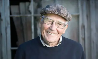  ?? Photograph: Adrian Sherratt/The Guardian ?? James Lovelock pictured near his home on the Dorset coast in September 2016. ‘“I’m a romantic,” he said once. “I’m much more of a poet by nature than anything else.”’