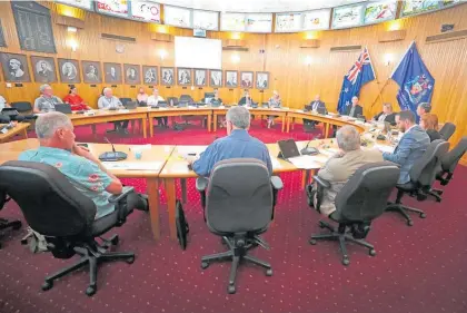  ?? Photo / Bevan Conley ?? There were mixed opinions among councillor­s about how they should oppose the central government reforms.