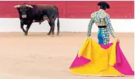 ?? ?? Lances. Un de los argumentos para de la defensa de las corridas de toros, es su calidad de arte.