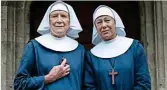  ?? ?? Call The Midwife: Sisters Monica Joan and Julienne from the BBC drama