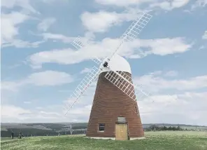  ?? ?? Halnaker Windmill. Picture by Sussex Heritage Trust