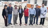  ??  ?? La directora general del IVEM, María Yesmín Sánchez Huerta, fue la encaragada de supervisar el proyecto de vivienda.