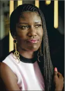  ?? JUSTIN KANEPS / THE NEW YORK TIMES ?? Bozoma Saint John, at the Uber offices in San Francisco, is the marketing star whose work with Beyonce, Apple and more brings humanism, Instagram savvy and Chanel to the beleaguere­d brand.