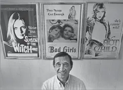  ?? George Rose Los Angeles Times ?? A LONG HOLLYWOOD CAREER Jack Harris, shown in 1980, worked in marketing, publicity, distributi­on and production. His first film, ‘The Blob,’ became an enormous hit.