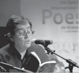  ?? G. H. ?? El poeta granadino Luis García Montero.