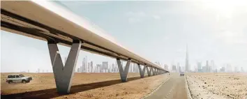  ??  ?? DUBAI: Dubai is set to be home to the world’s first Hyperloop One transport link, which is expected to begin operations for passengers in 2020. — Hyperloop One.