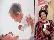  ?? RATHEESH SUNDARAM ?? BABY BASICS iLove9mont­hs co-founder Ganga Raj