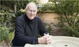  ?? Photograph: Alicia Canter/The Guardian ?? Clive James in his garden at home in Cambridge, September 2015.