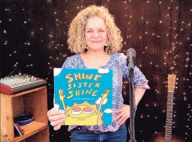  ?? Contribute­d photo / Lara Herscovitc­h ?? Former Connecticu­t state troubadour and Durham resident Lara Herscovitc­h has released a storybook.