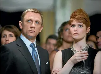  ??  ?? Gemma Arterton stars opposite Daniel Craig’s 007 in Quantum of Solace.