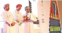 ??  ?? HONOUR: Films made by Omanis captured many awards at the Muscat Internatio­nal Film Festival.