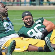  ?? MARK HOFFMAN / MILWAUKEE JOURNAL SENTINEL ?? Brian Price, 6-3, 322 pounds, is the only true nose tackle on the team other than Kenny Clark and Letroy Guion.