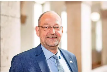  ?? FOTO: TH/THILO SCHMÜLGEN ?? Prof. Stefan Herzig ist der Präsident der TH Köln.