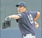  ?? N.Y. Post: Charles Wenzelberg ?? UNCERTAIN FUTURE: A free agent after the season, Masahiro Tanaka could be entering his final year in pinstripes.