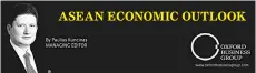  ??  ?? ASEAN ECONOMIC OUTLOOK