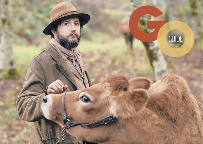  ??  ?? John Magaro in“First Cow.”