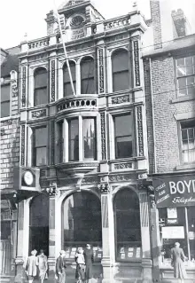  ??  ?? The office in Bridge Street in 1958.