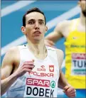  ??  ?? Patryk Dobek took 800m victory for Poland