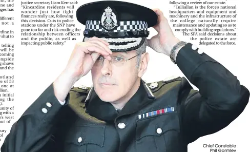  ??  ?? Chief Constable
Phil Gormley