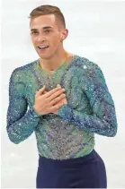  ?? DAN POWERS/USA TODAY SPORTS ?? Adam Rippon and many of the U.S. Olympic figure skaters will be in Pittsburgh on Friday for a Stars on Ice show.