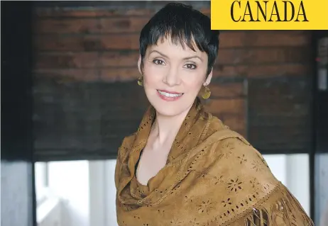  ??  ?? Inuk recording artist Susan Aglukark, 50, says she considers herself 80 per cent healed from the sexual abuse she suffered as an eight-year-old.