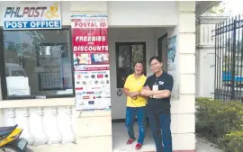  ??  ?? LGU-ASSISTED Post Office Counter. A Postal Extension Office was establishe­d inside the City Hall with the support of the Local Government Unit (LGU) in the City of Candon, Province of Ilocos Sur.