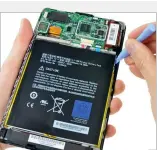  ?? ?? The ifixit website has a guide to opening a Kindle Fire and replacing the battery