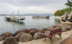  ?? (Flash90) ?? THE SEA of Galilee last month. The region was home to 11% of a record 12.1 million nights spent in hotels by foreign tourists in 2019.