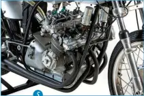  ??  ?? BELOW: Prototype Ducati four-cylinder 125cc GP racer could be the first bike to fetch $1 million at auction 5