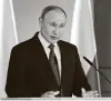  ?? Andrey Rudakov / Bloomberg ?? Russian President Vladimir Putin pulled a constituti­onal shake-up that may keep him in power for many more years.