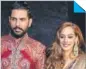  ?? PHOTO:WASEEM GASHROO/HT ?? Yuvraj Singh-Hazel Keech