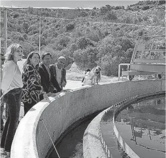  ?? ?? La Estación Depuradora de Aguas Residuales de Balerma.
LA VOZ