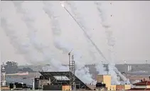 ?? ?? ISRAEL. El sistema “cúpula de hierro” frena los cohetes palestinos.
